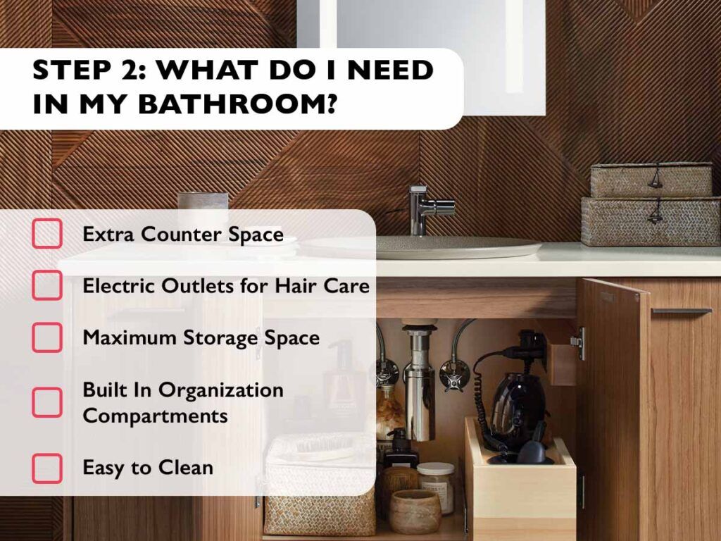 What do i need in my bathroom?
