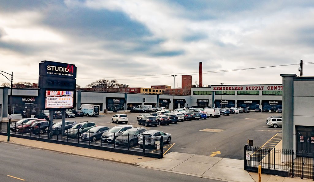 Exterior of Studio41 Logan Square at 2500 N Pulaski Rd