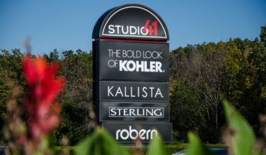 exterior of studio41's highland park showroom