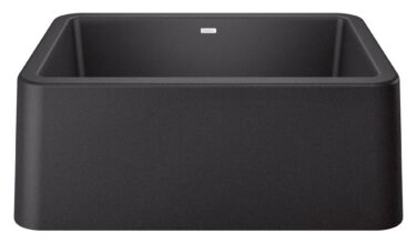 Blanco Ikon Silgranit 27'' Single Bowl Apron-front Farmhouse Sink