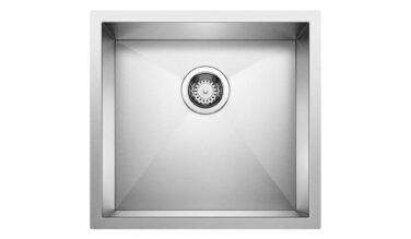 Blanco Precision R0 19'' Single Bowl Undermount Stainless Steel Kitchen Sink