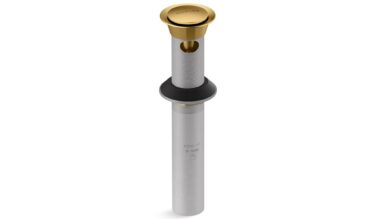 Kohler Clicker Drain With Overflow