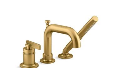Kohler Castia™ By Studio Mcgee Deck-mount Bath Faucet With Handshower