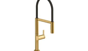 Kohler Components® Semi-professional Kitchen Sink Faucet With Two-function Sprayhead