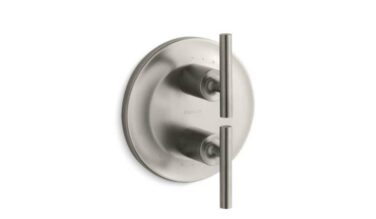 Kohler Purist® Mastershower® Temperature And Volume Control Valve Trim