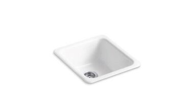 Kohler Iron/tones® 17'' Top-/undermount Single-bowl Bar Sink