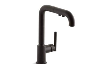 Kohler Purist® Pull-out Kitchen Sink Faucet With Three-function Sprayhead