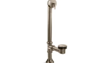 Kohler Iron Works® Decorative 1-1/2'' Adjustable Pop-up Bath Drain For 5' Whirlpool With Tailpiece
