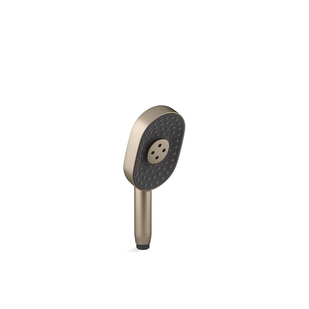 Kohler K26284BV Vibrant Brushed Bronze K26284BV Statement Oblong Three-function Handshower, 2.5 Gpm - Vibrant Brushed Bronze