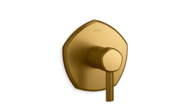 Kohler Occasion® Mastershower® Temperature Control Valve Trim With Lever Handle