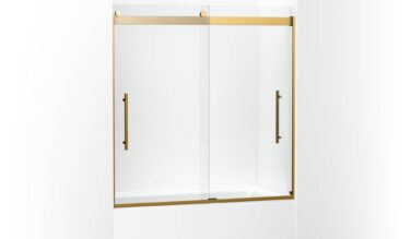 Kohler Levity® Plus Frameless Sliding Bath Door