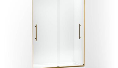 Kohler Levity® Plus Frameless Sliding Shower Door