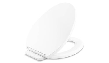 Kohler Glissade® Readylatch® Quiet-close™ Elongated Toilet Seat