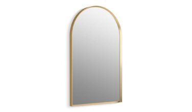 Kohler Essential 20'' X 32'' Arched Framed Mirror