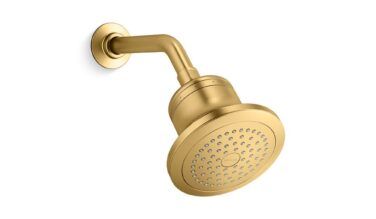 Kohler Cinq™ Round Single-function Filtered Showerhead
