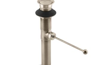 Kohler Premier Pop-up Drain Exposed Without Overflow
