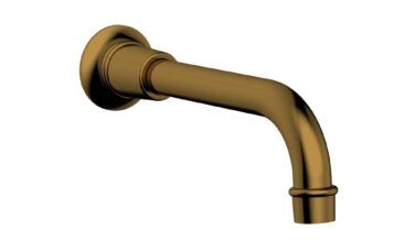 Phylrich Hex Modern Wall Tub Spout