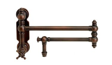 Waterstone Waterstone Traditional Wall Mounted Potfiller - Cross Handle