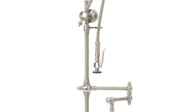 Waterstone Waterstone Traditional Gantry Pulldown Faucet - 12'' Articulated Spout