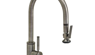 Waterstone Waterstone Industrial Plp Pulldown Faucet - Lever Sprayer