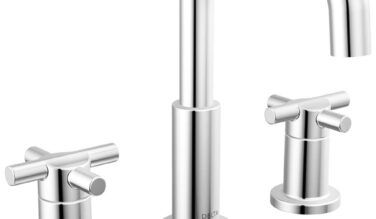 Delta faucet Nicoli™ Two Handle Widespread Bathroom Faucet
