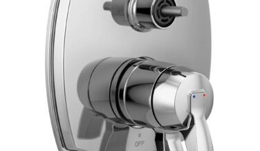 Delta faucet Stryke® 17 Series Integrated Diverter Trim With Three Function Diverter Less Diverter Handle