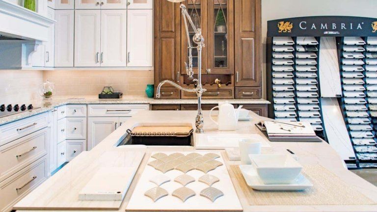 close up shot of studio41 naperville kitchen display