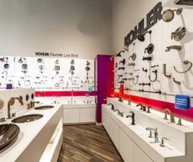 interior shot of studio41 scottsdale and their kohler selections