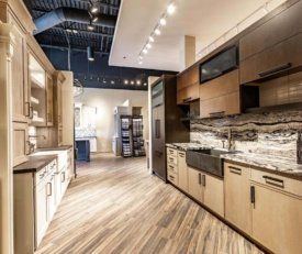 interior shot of studio41 scottsdale and their cabinet selection