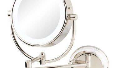 Aptations Neo Modern Led Lighted Wall Mirror - Hardwired