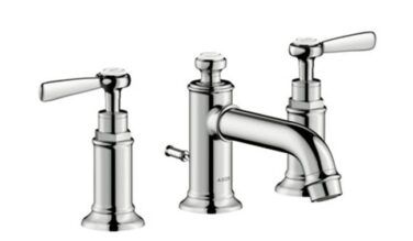 Axor Axor Montreux Widespread Faucet 30 With Lever Handles And Pop-up Drain