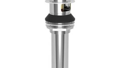 Brasstech Lavatory Push Pop-up Drain Assembly With Overflow
