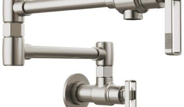 Brizo Kintsu® Wall Mount Pot Filler With Knob Handle