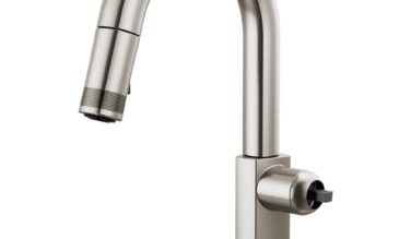 Brizo Kintsu® Pull-down Prep Faucet With Arc Spout - Less Handle