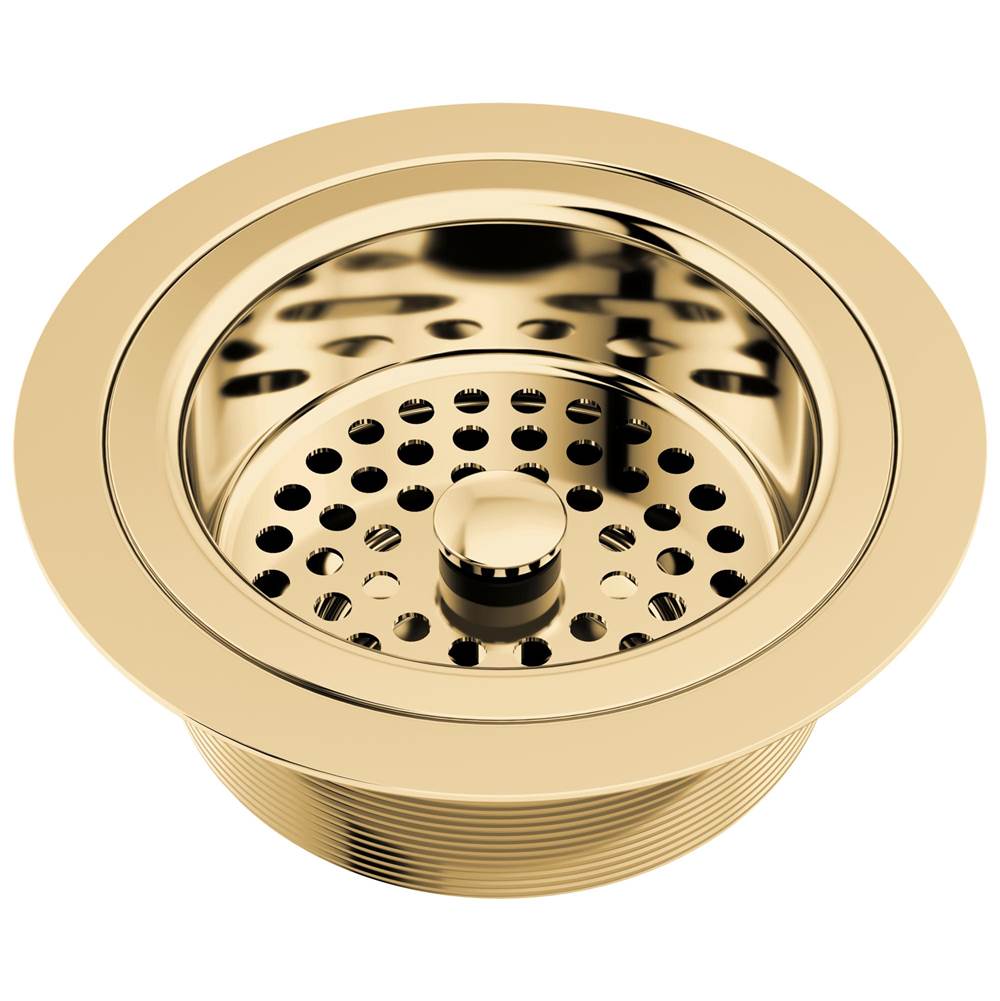 Brizo 69052PG Polished Gold 69052PG Other Kitchen Sink Flange With Strainer - Polished Gold