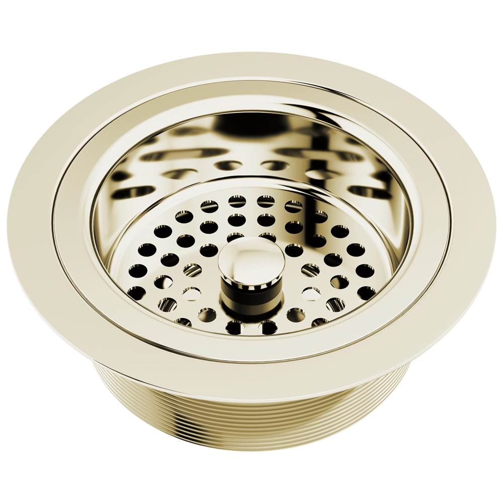 Brizo 69052PN Polished Nickel 69052PN Other Kitchen Sink Flange With Strainer - Polished Nickel