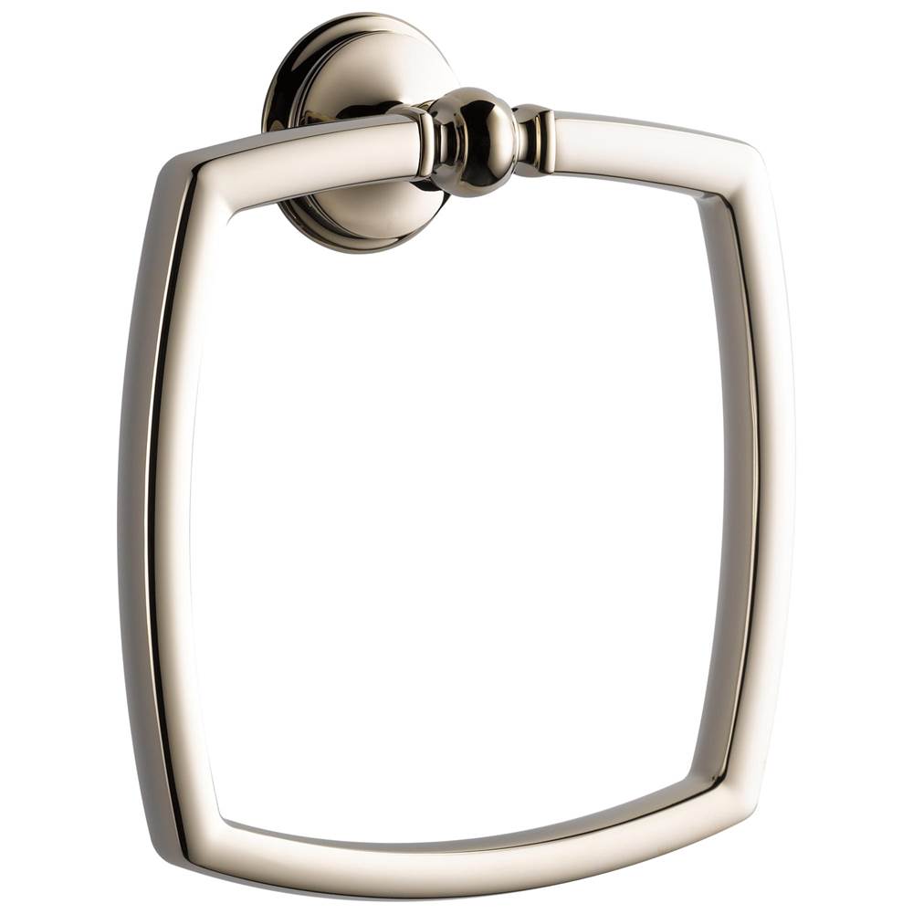 Brizo 694685PN Polished Nickel 694685PN Charlotte Towel Ring - Polished Nickel
