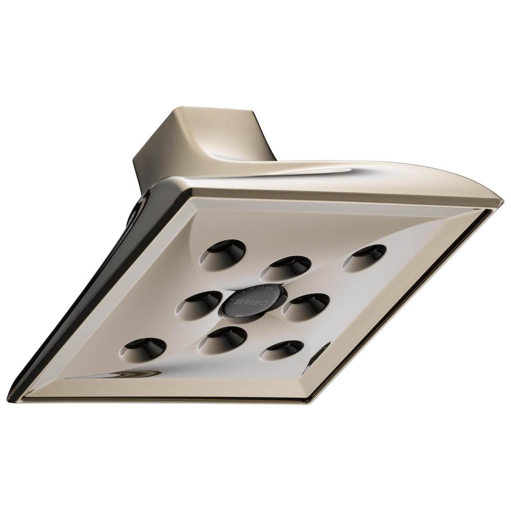 Brizo 87330PN Polished Nickel 87330PN Virage Raincan Showerhead With H2okinetictechnology - Polished Nickel