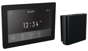 Brizo Other Digital + Square Steam Set