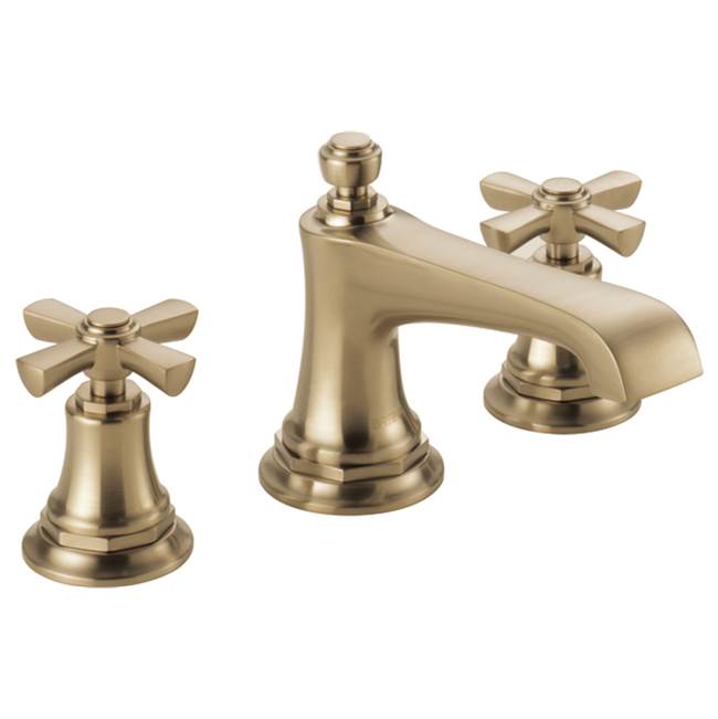 Brizo 65360LFGLLHP Luxe Gold 65360LFGLLHP Rook Widespread Lavatory Faucet - Less Handles 1.5 Gpm - Luxe Gold