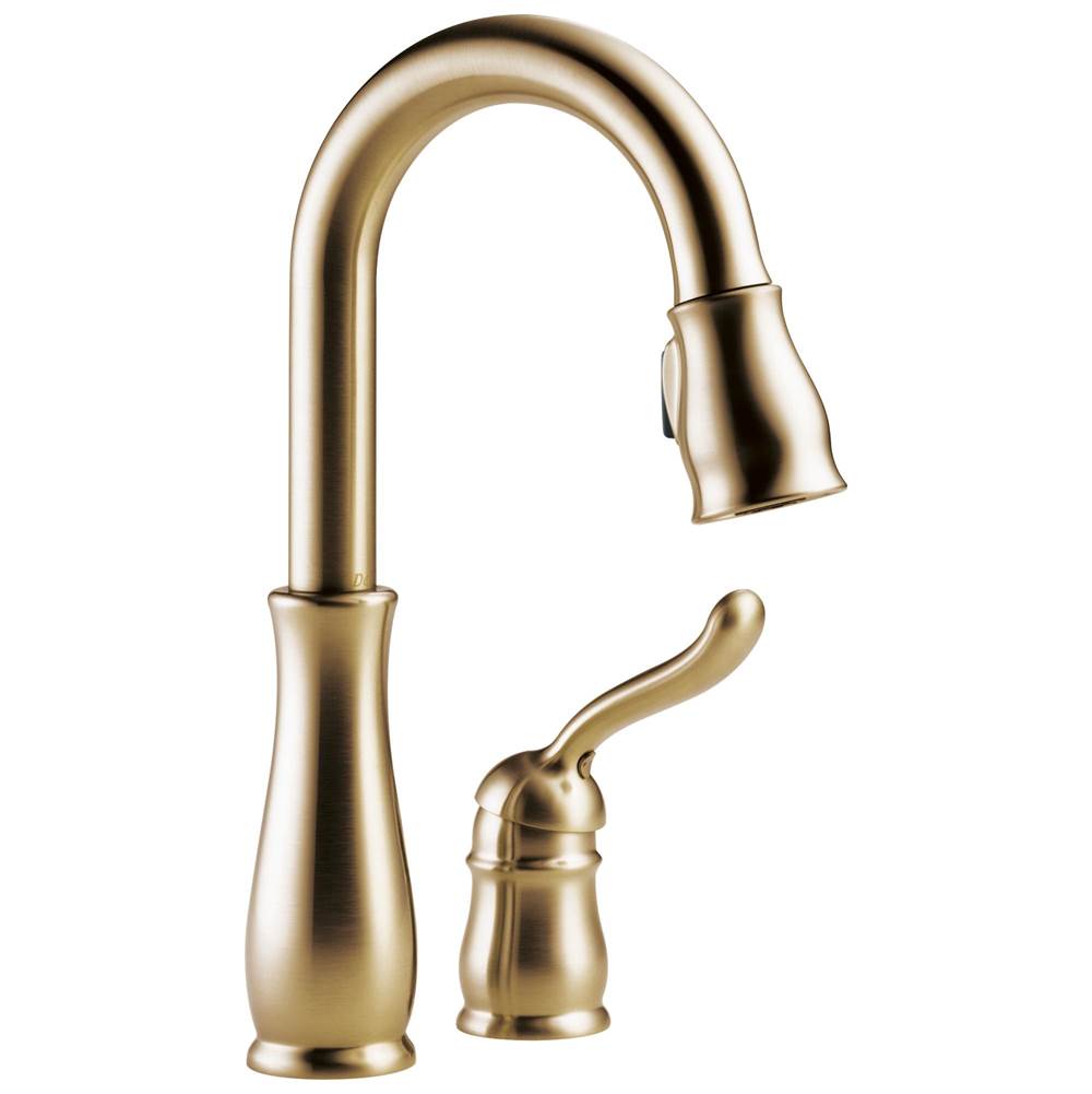 Delta faucet 9978CZDST Champagne Bronze 9978CZDST Leland Single Handle Pull-down Bar / Prep Faucet - Champagne Bronze