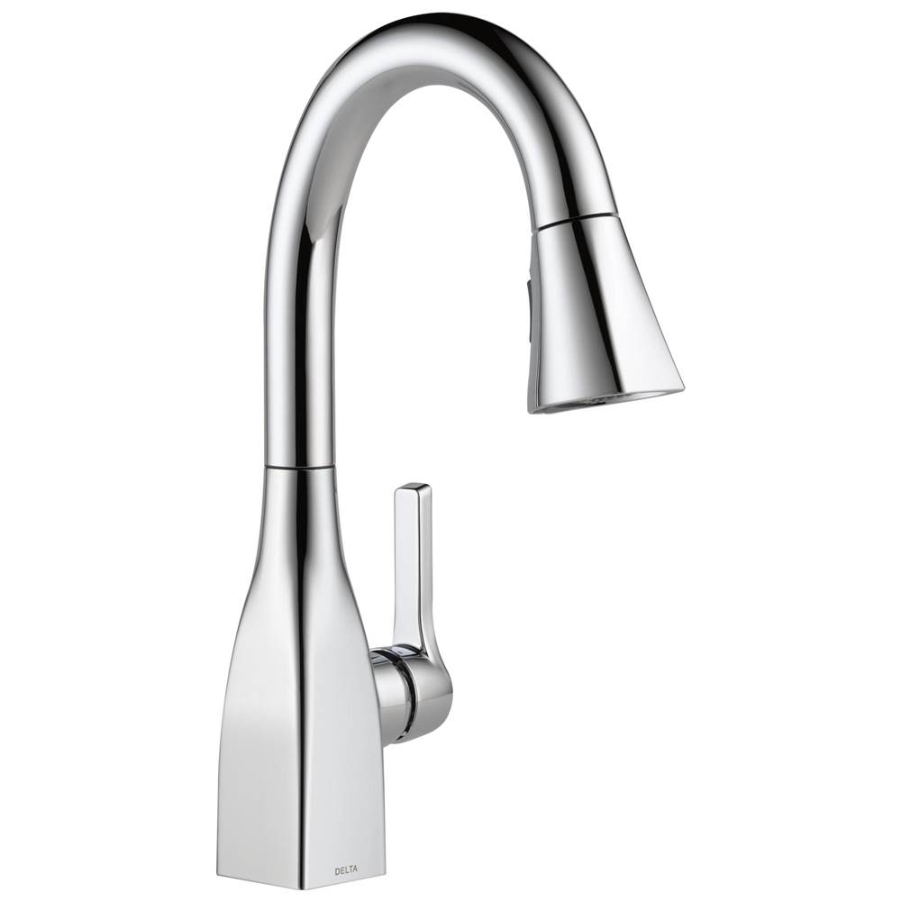 Delta faucet 9983DST Chrome 9983DST Mateo Single Handle Pull-down Bar / Prep Faucet - Chrome