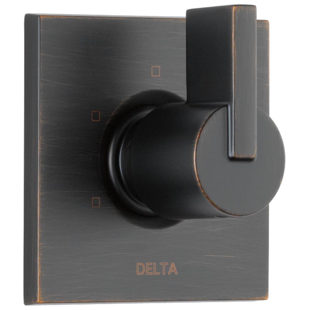 Delta faucet T11853RB Venetian Bronze T11853RB Vero 3-setting 2-port Diverter Trim - Venetian Bronze