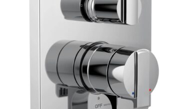 Delta faucet Ara® Angular Modern Monitor® 17 Series Valve Trim With 3-setting Integrated Diverter