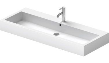 Duravit Duravit Vero 47 1/4'' Rectangular Wall Mounted Sink In  With Single Faucet Hole And With Overflow