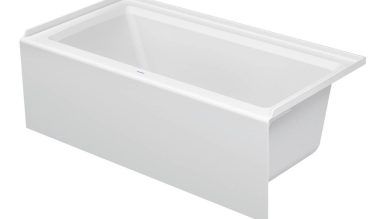 Duravit Duravit Architec 60'' X 30'' Rectangular Alcove Bathtub In  Acrylic With Right Drain