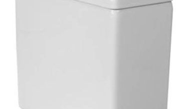 Duravit Starck 3 1.28 Gpf Single Flush Toilet Tank In  With Left Lever Flush