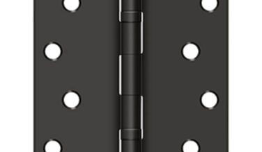 Deltana 4'' X 4'' X 1/4'' Radius Hinge