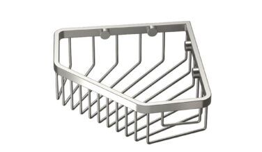 Gatco Corner Shower Basket 8.5''w