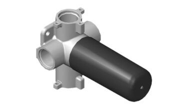 Graff M-series Three Way Diverter W/shared Function Rough Valve